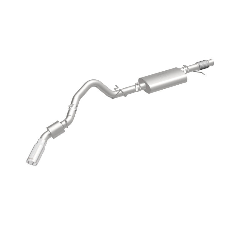 MagnaFlow MF Series SS Cat-Back Exhaust Single Passenger Side Rear Exit 2015 Cadillac Escalade Magnaflow