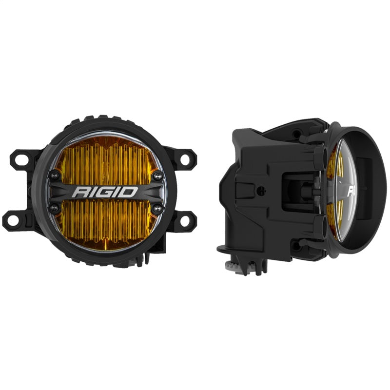 Rigid 14+ Toyota 4Runner/Tundra & 16+ Tacoma 360-Series 4in LED SAE J583 Fog Light Kit - eliteracefab.com