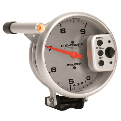 Autometer Ultra-Lite 5 inch 9000 RPM Dual Range w/ Shift-Lite and Memory Tach 6854