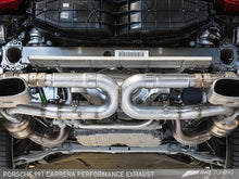 Load image into Gallery viewer, AWE Tuning 991 Carrera Performance Exhaust - Use Stock Tips - eliteracefab.com