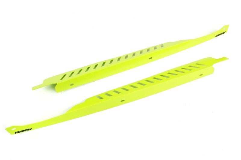 Perrin 11-14 Subaru WRX/STI Fender Shroud Set - Neon Yellow - eliteracefab.com