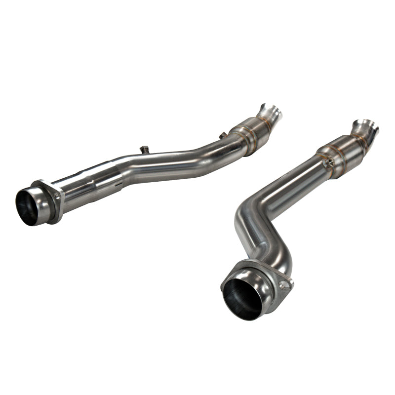 KOOKS 3" CATTED CONNECTION PIPES (12-19 GRAND CHEROKEE/2018+ TRACKHAWK/DURANGO) - eliteracefab.com