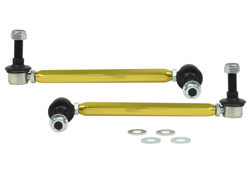 Whiteline Universal Sway Bar - Link Assembly Heavy Duty Adjustable 12mm Steel Ball/Ball Style Whiteline