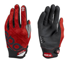 Sparco Glove Meca 3 Med Red - eliteracefab.com