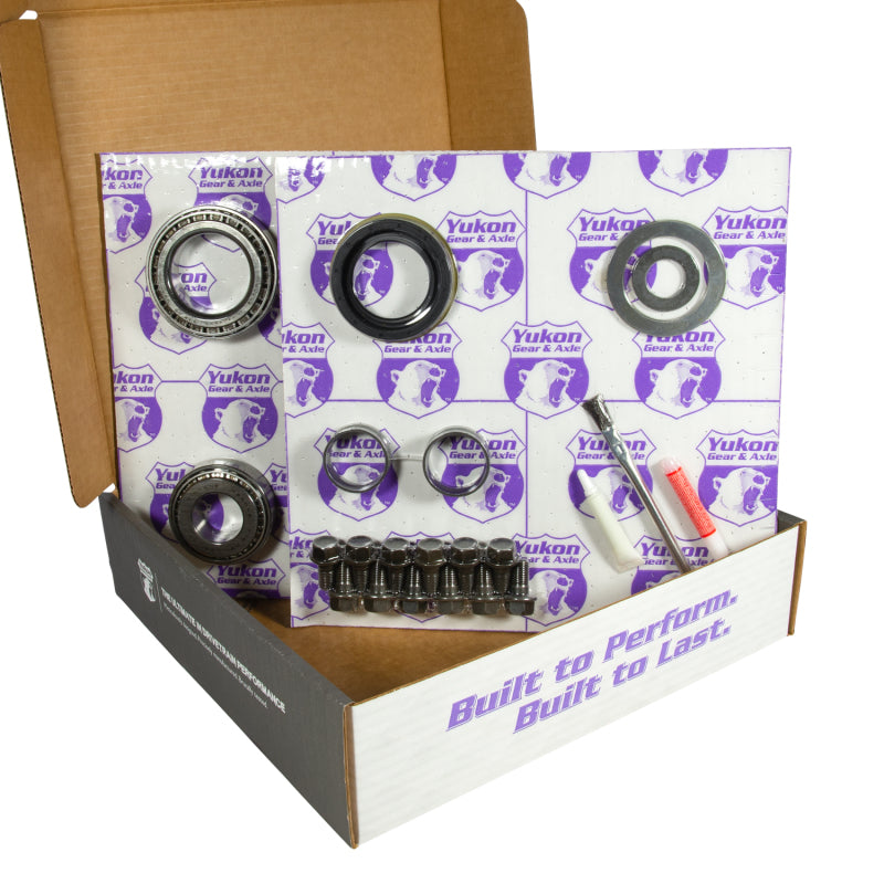 Yukon 9.25in CHY 3.91 Rear Ring & Pinion Install Kit 31 Spline Positraction 1.62in Axle Bearings