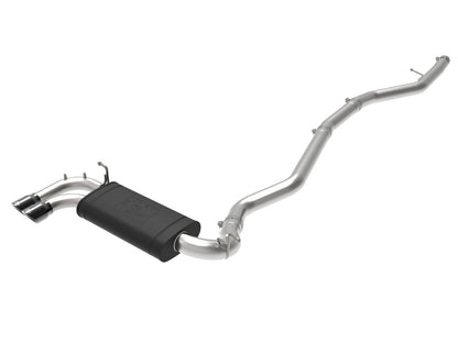 aFe MACH Force-Xp 2-1/2in 304 SS Cat Back Exh w/Black Tips 14-16 BMW 228i (F22/23) L4-2.0L (t) N20 aFe