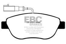 Load image into Gallery viewer, EBC 12+ Fiat 500 1.4 Turbo Abarth Redstuff Front Brake Pads - eliteracefab.com