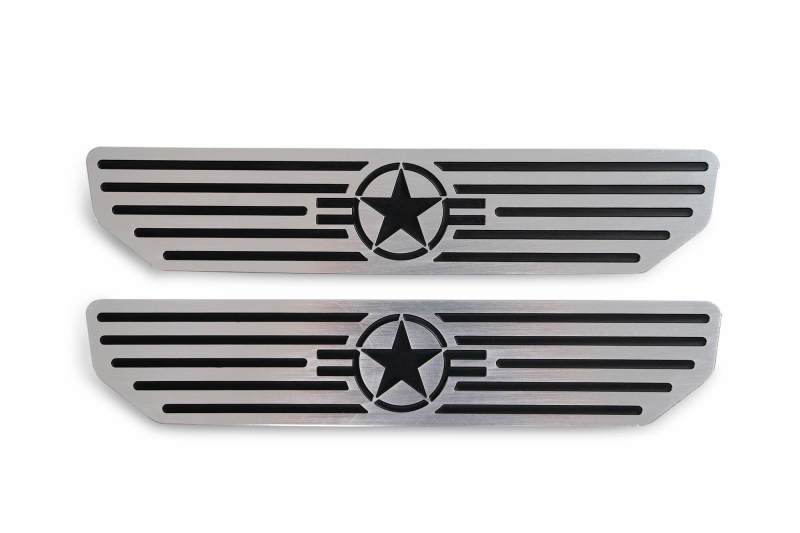 DV8 Offroad 2018-2019 Jeep Gladiator JL Rear Sill Plates - eliteracefab.com