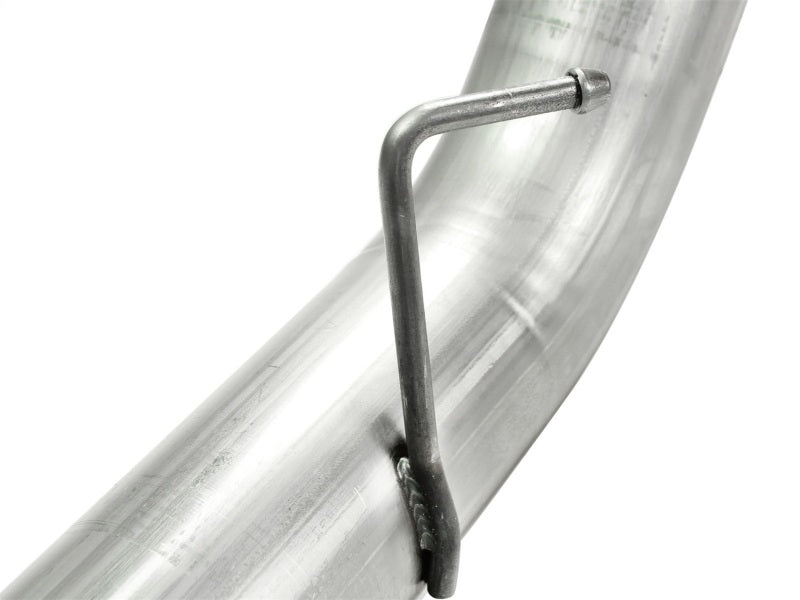 aFe ATLAS 5 IN Aluminized Steel DPF-Back Exhaust System w/Black Tip for 2008-2010 F-250/F-350/F-450/F-550 6.4L - 49-03054-B aFe