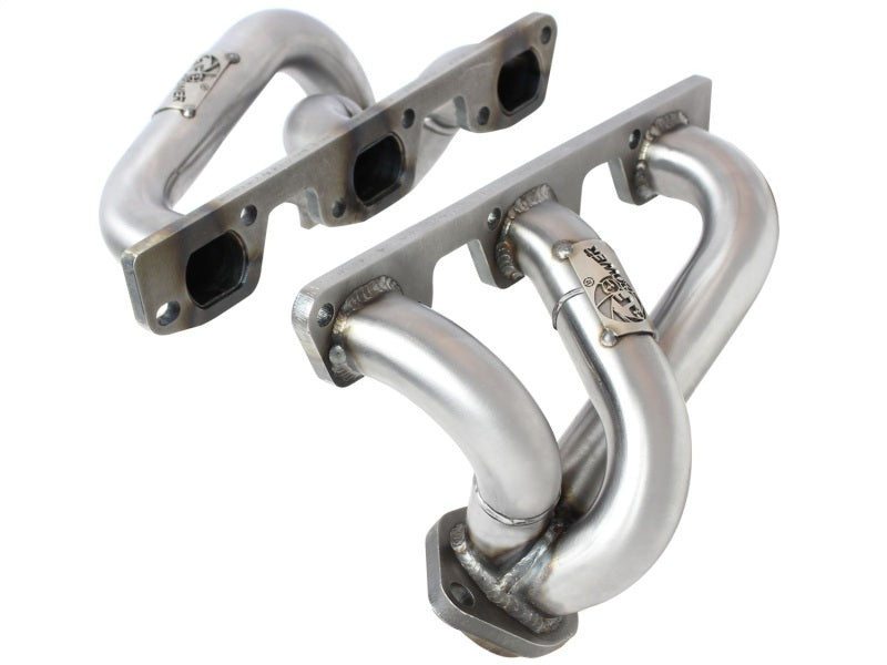 aFe Twisted Steel Header SS-409 HDR Jeep Wrangler JK 07-11 V6 3.8L aFe