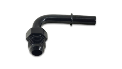 Vibrant Performance 90 Degree Male AN Push-On EFI Adapter, AN -6, Barb 0.375in, AN/NPT/ORB Performance Fluid Plumbing - Part 16876