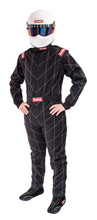 Load image into Gallery viewer, RaceQuip Black Chevron-1 Suit - SFI-1 3XL