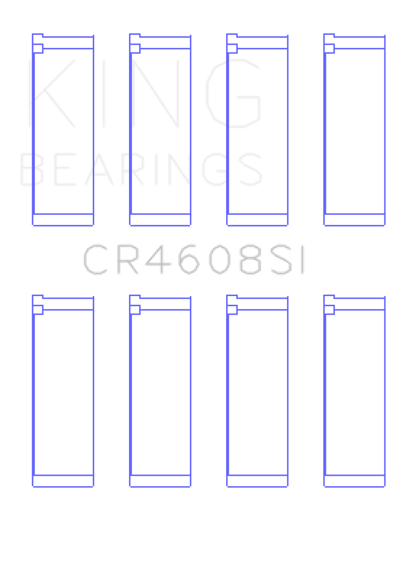 King Toyota 2ZZ-GE (Standard Size) Connecting Rod Bearing Set (Set of 4)