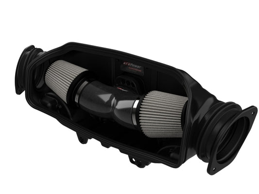 aFe 2020 Corvette C8 Track Series Carbon Fiber Cold Air Intake System With Pro DRY S Filters - eliteracefab.com