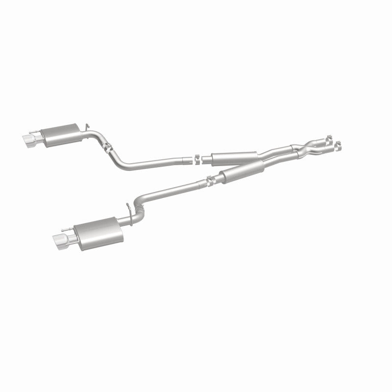 MagnaFlow 10-12 Cadillac CTS V6 3.0L (Exc AWD) Dual Split Rear Exit Stainless Cat Back Perf Exhaust Magnaflow