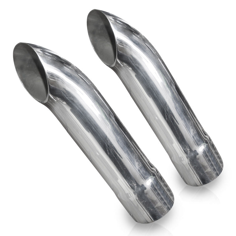 Stainless Works Short Turn Down Tips- 3in ID Inlet 3in Body Stainless Works