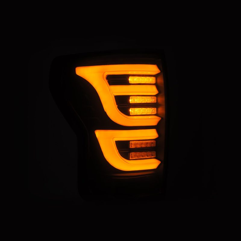 AlphaRex 670030 07-13 Toyota Tundra LUXX-Series LED Tail Lights Black