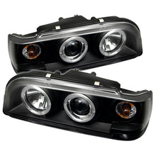 Load image into Gallery viewer, Spyder Volvo 850 93-97 Projector Headlights LED Halo Black High H1 Low H1 PRO-YD-VO85092-HL-BK - eliteracefab.com