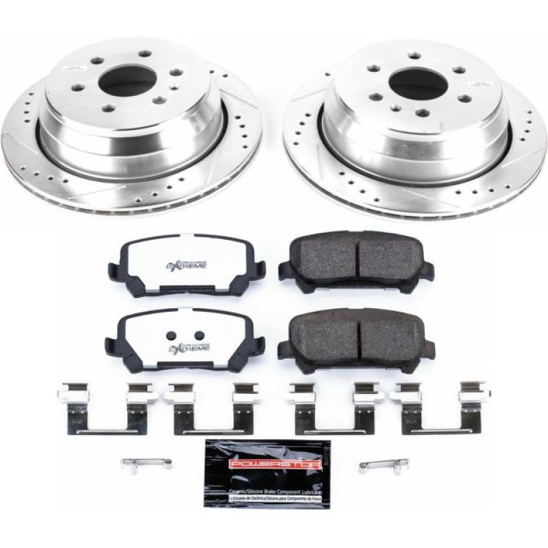 Power Stop 15-18 Chevrolet Colorado Rear Z36 Truck & Tow Brake Kit - eliteracefab.com