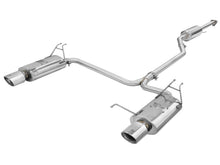 Load image into Gallery viewer, aFe Takeda Exhaust 2.25in to 2in Dia 304SS Cat-Back w/Polished Tips 08-12 Honda Accord Coupe V6 3.5L - eliteracefab.com