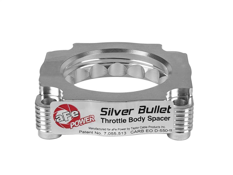 aFe Silver Bullet Throttle Body Spacer 12-15 BMW 328i (F30) L4-2.0L N20/N26 - eliteracefab.com