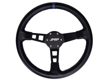 Load image into Gallery viewer, PRP Deep Dish Leather Steering Wheel- Blue