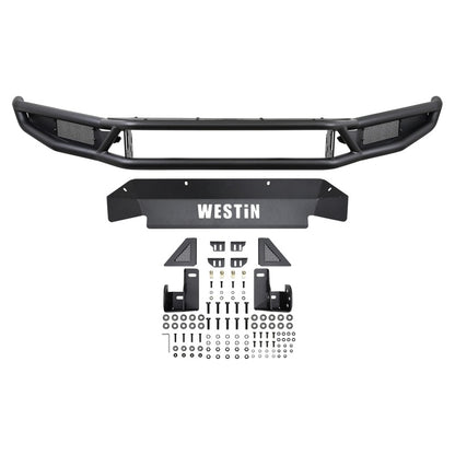 Westin 17-20 Ford F-150 Raptor Outlaw Front Bumper - Tex. Blk Westin