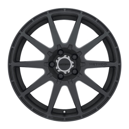 Method MR501 RALLY 17x8 +42mm Offset 5x100 67.1mm CB Matte Black Wheel - eliteracefab.com