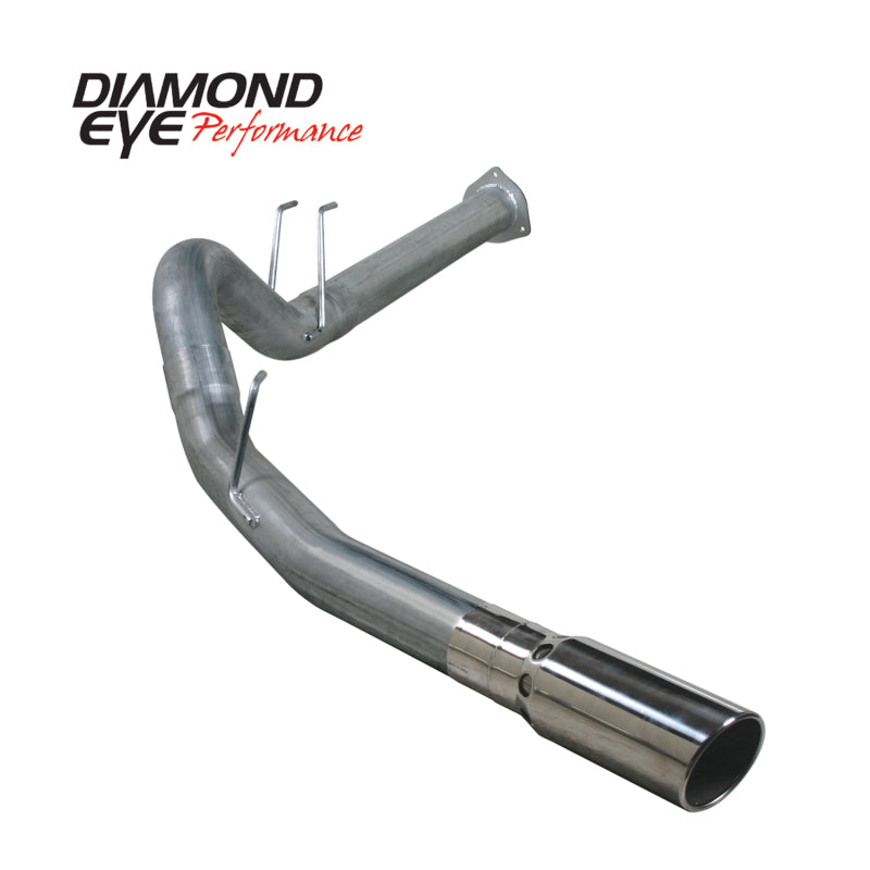 Diamond Eye KIT 4in DPF BACK SGL SS: 2011 FORD 6.7L PWRSTROKE F250/F350 Diamond Eye Performance