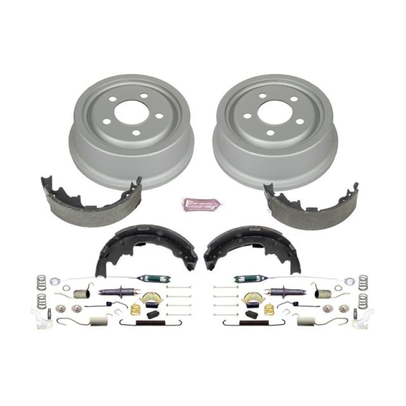 Power Stop 01-06 Jeep Wrangler Rear Autospecialty Drum Kit - eliteracefab.com