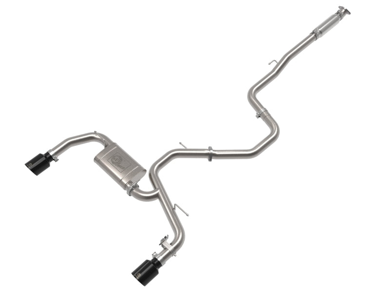 aFe Takeda Hyundai Elantra N 22-23 L4-2.0L (t) 3in 304 SS Cat-Back Exhaust w/ Black Tips aFe