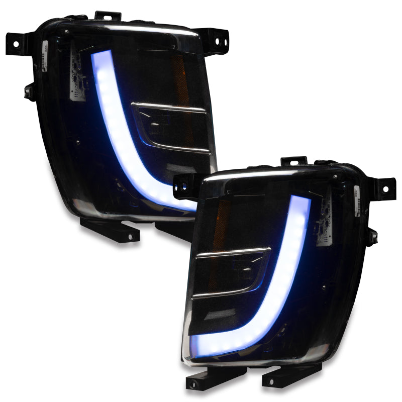 ORACLE Lighting 16-21 Tesla Model X Dynamic ColorSHIFT Headlight & Fog Light DRL Upgrade Kit - eliteracefab.com