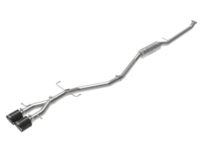 aFe Takeda 2.5in 304SS Cat-Back Exhaust System 17-20 Honda Civic SI Coupe L4-1.5L (t) aFe