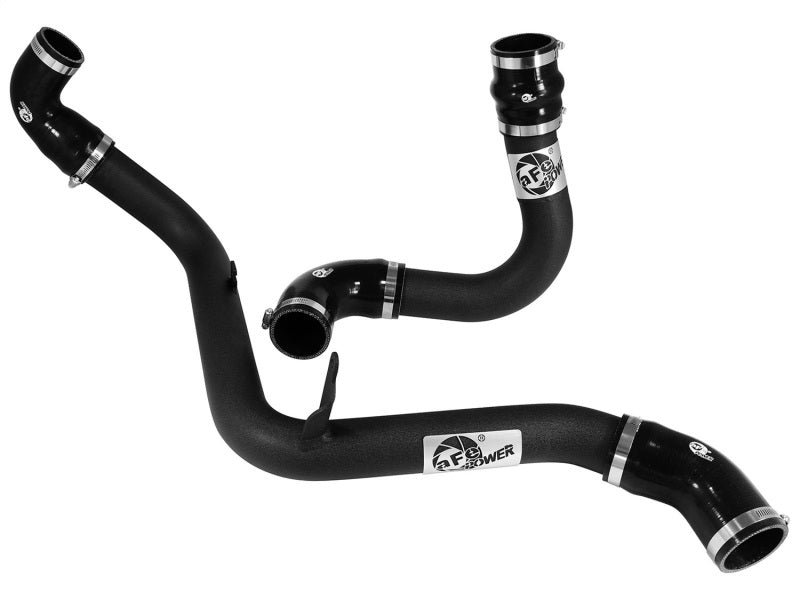 aFe Bladerunner 2.5in Intercooler Hot and Cold Side Tubes, 13-14 Ford Focus ST 2.0L (t) *Black* - eliteracefab.com