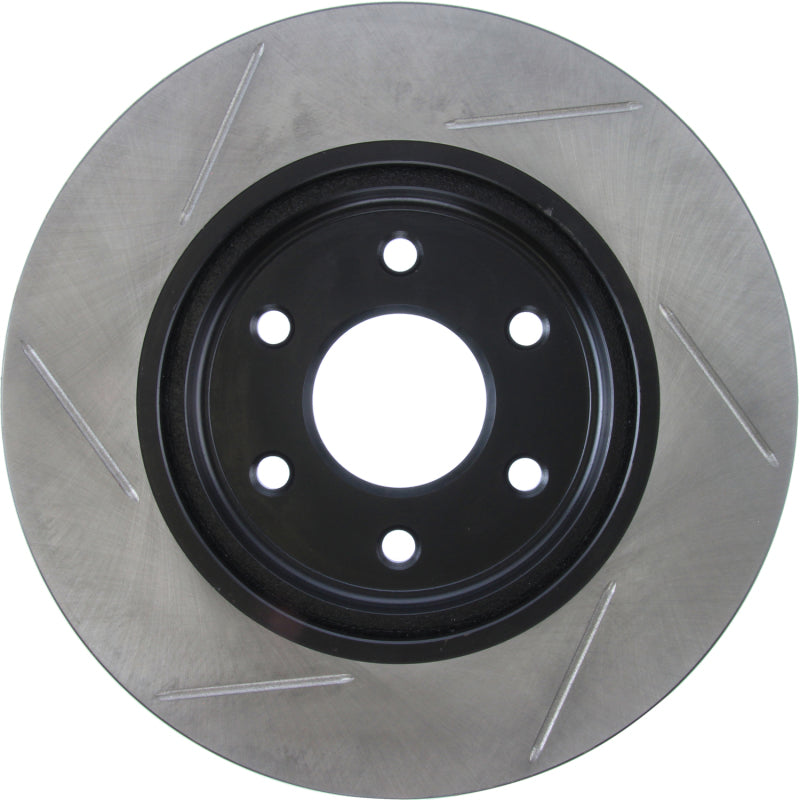 StopTech Power Slot 05-09 Nissan Frontier 2WD / 02-05 Frontier 4WD Slotted Front Left Rotor Stoptech