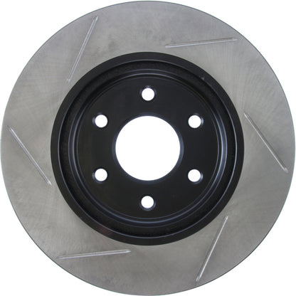 StopTech Power Slot 05-09 Nissan Frontier 2WD / 02-05 Frontier 4WD Slotted Front Left Rotor Stoptech