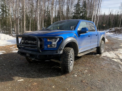 Road Armor 17-20 Ford Raptor Stealth Front Bumper w/Lonestar Guard - Tex Blk Road Armor
