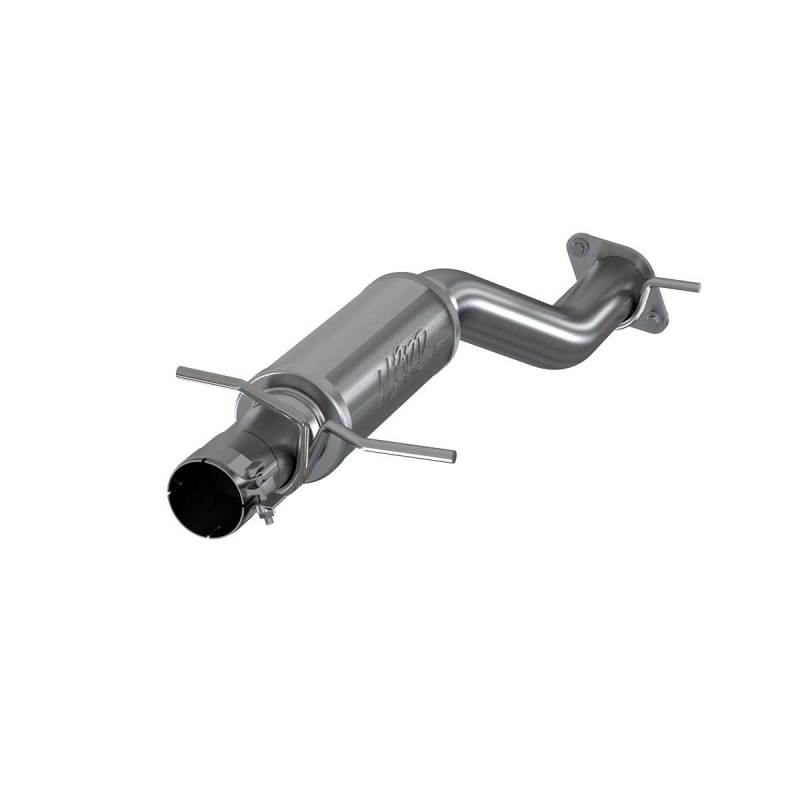 MBRP 3" Single in/out Muffler Replacement, 19-20 Ram 1500 5.7L, High Flow, T409 - eliteracefab.com