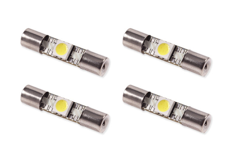 Diode Dynamics 28mm SMF1 LED Bulb - Cool - White Set of 4 Diode Dynamics