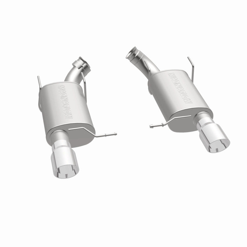 MagnaFlow 13 Ford Mustang V8 5.0L Dual Split Rear Exit Stainless Cat Back Performance Exhaust Magnaflow