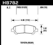 Load image into Gallery viewer, Hawk Performance HPS 5.0 Rear Brake Pads - HB782B.604