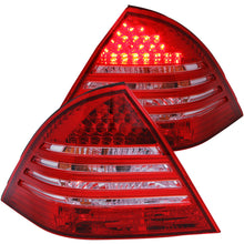 Load image into Gallery viewer, ANZO USA Mercedes Benz C Class W203 Taillights Red/Smoke; 2001-2004 - eliteracefab.com