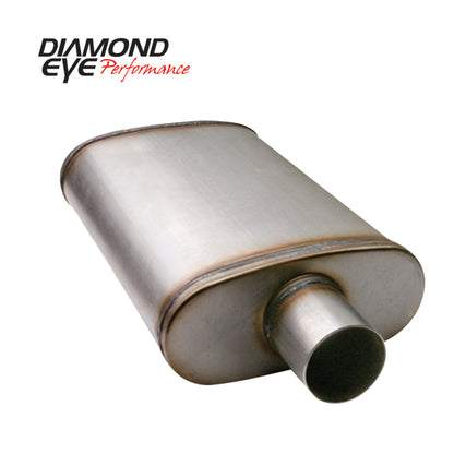 Diamond Eye MFLR 3-1/2in DL IN/SGL OUT 22in BODY 28in OVERALL OVAL Diamond Eye Performance