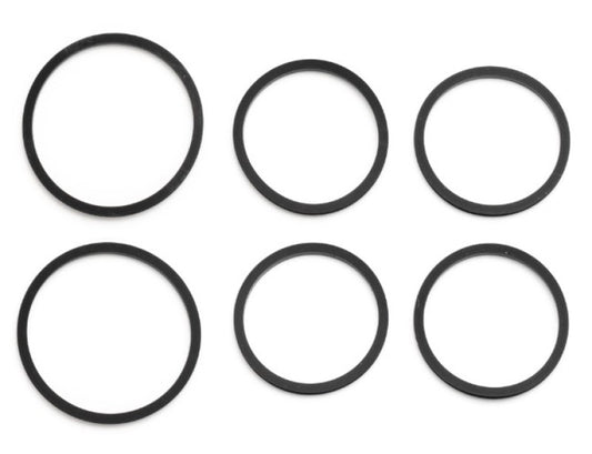 Wilwood O-Ring Kit - 1.62/1.38/1.38in Square Seal - 6 pk. Wilwood