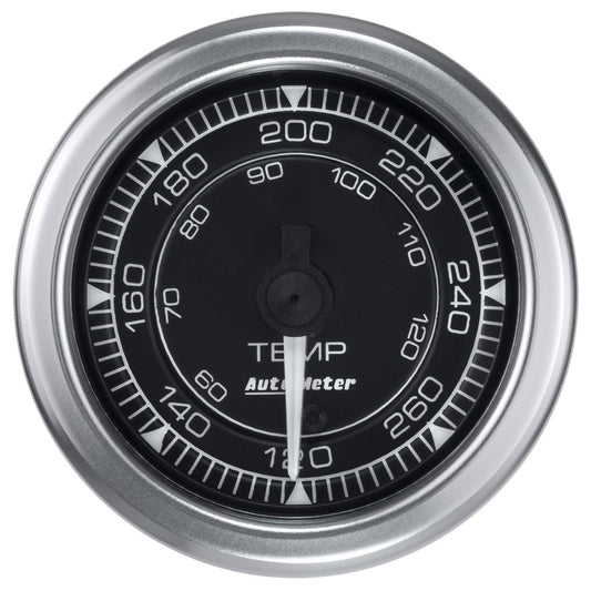 Autometer Chrono 2-1/16in 120-280 Degree Temperature Gauge 8154