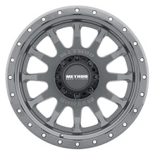 Load image into Gallery viewer, Method MR605 NV 20x10 -24mm Offset 8x170 124.9mm CB Gloss Titanium Wheel - eliteracefab.com