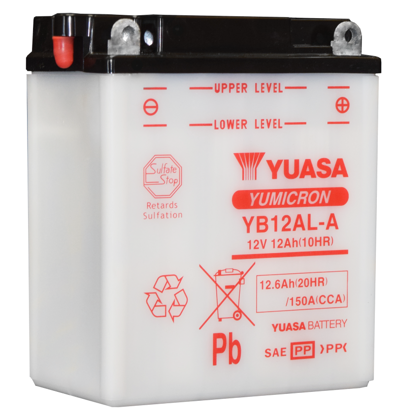 Yuasa YB12AL-A Yumicron 12 Volt Battery Yuasa Battery