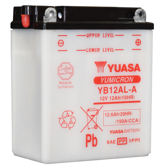 Yuasa YB12AL-A Yumicron 12 Volt Battery Yuasa Battery