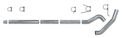 Diamond Eye KIT 5in CB MFLR RPLCMENT PIPE SGL AL: 2004.5-2007.5 DODGE CUMMINS 600 Diamond Eye Performance