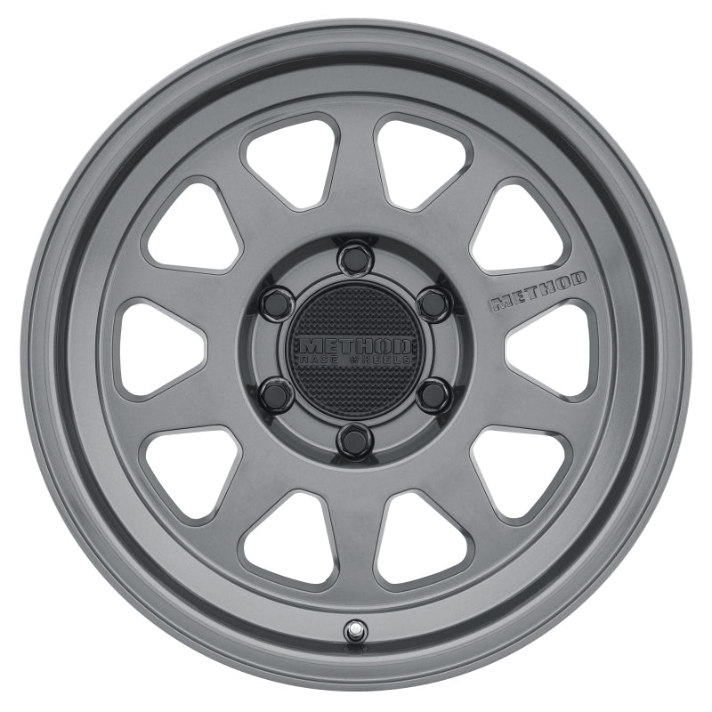 Method MR316 18x9 +18mm Offset 6x5.5 106.25mm CB Gloss Titanium Wheel - eliteracefab.com